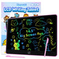 Kinder King LCD Writing Tablet for Kids, 14.5 Inch Jumbo Screen with Double Pen, No-Mess Reusable Colorful Doodle Board Toys, Gifts for 3 4 5 6 7 8 Year Old Boys & Girls