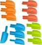 Kinder King Sand Shovel for Kids Bulk, 12 Pack Heavy Duty Plastic Beach Shovels - for Planting, Toddler Digging & Garden Tool, Sandbox Toys, End of Year Student Gifts from Teacher